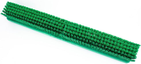 SPARTA 41891EC09 Heavy Duty Omni Sweep Plastic Push Broom Head, 24 Inches, Green | Industrial Broom for Indoor,