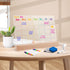 D-FantiX Acrylic Dry Erase Board with Light Up Stand 12 x 8 Inch, Clear Desktop Calendar Whiteboard