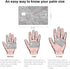 100 count UC Global Trade Inc Disposable Medical Vinyl Exam Gloves, Latex Free Powder Free, Food Safe, Cleaning Gloves
