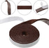 Zonon 4 Rolls 1/2 x 240 Inch Felt Strips with Adhesive Backing, Heavy Duty Polyester for Protecting Furniture and DIY