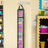 Godery Border Storage Pocket Chart, Classroom Pocket Charts for Organizing and Displaying Decorations (Black)