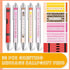 Jutom 50 Pcs Teacher Appreciation Pens Teacher Appreciation Gifts Ballpoint Pens Bulk Teacher Pens Inspirational Teacher Graduation Ink Pen for Teacher School Office Supplies(Classic) by Jutom