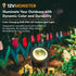 12Vmonster IP68 12V 10W (Pack 2) Color Changing RGB LED Outdoor Spot Light Waterproof Garden Lighting Multicolor