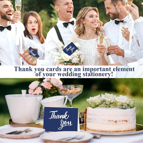 600 4x6 Inch PCS Thank You Cards with Envelopes Matching Stickers Thank You Notes Bulk Minimalistic Design for Business