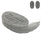 Steel Wool Mice Control, 2 Pack 3"x10 Ft Hole Filler, Gap Blocker, Barrier for Protecting Against Animals in Holes,