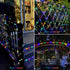 JMEXSUSS 200 LED Solar Rope Lights, 66ft Multicolor Trampoline Accessories, 8 Modes IP65 Waterproof Outdoor Lights
