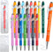 LUAVIARU 60 Piece Inspirational Pens Kit with Stylus Tip & Sayings 30 Motivational