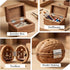 Neyauo 100 10x8mm 400 180 Pcs Mini Hinges Small Hinges for Crafts with Screws Degree Tiny Metal Hinge Hardware