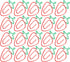 Strawberry Paper Clips, 20pcs Colorful Fruit Shaped Cute Paper Clips for Document Organizing, Coated Paper Clips Office