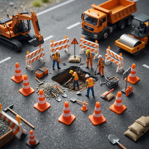 36/60/120 Pack 1 Inch Setups Orange Mini Traffic Cones.Perfect as Construction Party Favors,Durable Small Roadblock