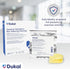 Dukal 215 Alba Xeroform Petrolatum Gauze, Sterile, 4" x 4", Pack of 25