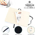 Pentalic 4" x 6" Pocket Sketchbook Traveler Journal - 160 Pages, Black
