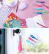 PerKoop 48 Pcs Inspirational Gifts Set, Motivational Notepads, Ballpoint Pens, Keychains, Cute Colorful Journals