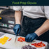 200 Count Navy Nitrile Medical Gloves X Large, - Surgical Grade Latex Free Disposable Gloves X Large Rubber Gloves