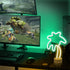 Lumoonosity Palm Tree Lights - Green & Yellow Palm Tree Neon Sign for Bedroom, Game Room - Battery/USB Powered Coconut