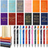 Yeaqee 24 Pcs Inspirational Gift Journals - A6 Leather Notebook Bulk for Employee Appreciation