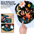 Ergonomic Mouse Pad with Wrist Support, Comfortable Non-Slip PU Base for Home Office Gaming and Pain Relief
