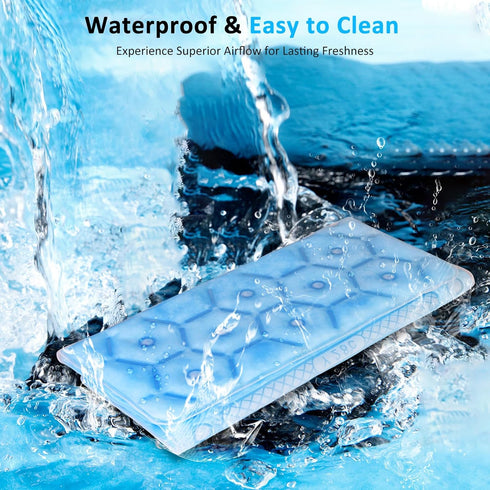 Y28F PCM Cooling Seat Cushion, Desk Chair Cushion Reusable Ice Mat with Cooling Mat Technology, No Condensation