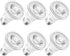 Sunco Lighting 6 Pack PAR20 LED Bulbs 50W Equivalent 7W Dimmable, 5000K Daylight, E26 Medium Base
