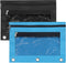 Pencil Pouches, Zipper Binder Pencil Pouch with 3 Holes, 3 Ring Zippered Pocket for School Office