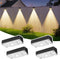 ZCXLIGHT Solar Fence Lights,Fence Lights Solar Powered Waterproof IP65 Multicolor Led 12