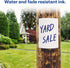 Avery Marks-A-Lot Permanent Markers, Large Desk-Style Size, 12 Blue Markers, Chisel Tip, Water and Wear Resistant