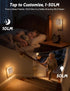 4 Pack 1-50LM Dimming 3CCT (3000K/4500K/6500K), Sujeet Night Light, Stepless LED Night Light with Night Lights Plug