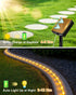 120LED 46FT 8 btfarm Solar Rope Lights, Solar String Lights Outdoor Waterproof, Lighting Modes Solar Powered Strip Tube