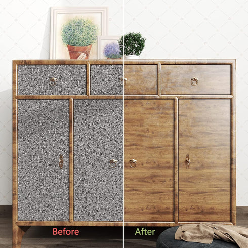 YENHOME Granite Countertop Contact Paper, 17.7"x200" Waterproof Peel and Stick Wallpaper for Kitchen