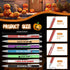 Sherr 7 Pcs Halloween Weekday Pens Days of the Week Pens Glitter Fancy Funny Ballpoint Pens with 10 Pcs Black Ink Refills Mood Cute Pen Gifts for Colleagues Office Supplies by Sherr