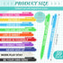 Sasylvia 150 Pcs Employee Appreciation Gift Set - Includes 50 Thank You Keychains and Inspirational Ballpoint Pens