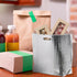 8 8 8 Inches. 10 Pack Frozen APQ Insulated Foil Bag with Handles, x x Thermal Bags for Food. Metallized Foil Insulated