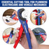 WORKPRO PEX Cutter with Sharp Blades, Tubing Cutter for PPR, PE, PP, Rubber Hoses, 1/8"-1-5/8" Cutting Capacity