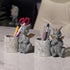 Guichifun Dragon Pen Holders, Set of 2 Cute Decor Figurines for Desk, Fashion Organizers for Women and Kids