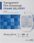 2 3/8 2 3/4 100 Count, 1 Pack McKesson Transparent Film Dressing, Sterile, Frame Delivery, in x