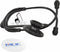 MDF Instruments Acoustica Lightweight Stethoscope for Doctors, Nurses, Home Health Use, Black Tube