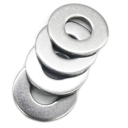 (100 pcs) 1/4" x 3/4" OD 18-8 Stainless Steel Fender Washer by Fullerkreg