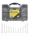 Mr. Pen Nail Assortment Kit, 1500 Pcs, Assorted Sizes Brad Head and Flat Head Nails for Hanging Pictures