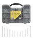 Mr. Pen Nail Assortment Kit, 1500 Pcs, Assorted Sizes Brad Head and Flat Head Nails for Hanging Pictures