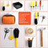 240PCS Pegboard Hooks Assortment Organizer Kit with Pegboard Bins and Cups for Garage Wall Organization
