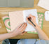 THiNKABLE Cute Journal Set, 4 Pack Pastel Notebooks, A5 60 Pages, Green Pink Aesthetic for Girls