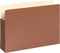 File Pocket, Straight-Cut Tab, 3-1/2" Expansion, Legal Size Smead, Redrope, 10 per Box (74264)