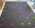 ForTomorrow Carpet Markers with Numbers, 36 Pcs 4" Classroom Sitting Dot for Preschool