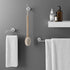 Pfister Visalia Towel Ring, Wall-Mounted Hand Towel Holder for Bathroom, Polished Chrome Finish