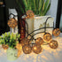 10 Bulbs 9.84FT Vigdur Rattan Ball String Lights, Boho Lantern String Lights with Led Connectable, Indoor Outdoor