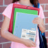 Mead Spiral Notebooks, 6 Pack, 1-Subject, Wide Ruled Paper, 8" x 10-1/2", 70 Sheets, Assorted Pastel Colors