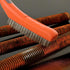 Set, 10" 2Pcs MAXMAN Wire Brush Heavy Duty Stainless Steel and Carbon Steel Wire Brushes for Cleaning Rust, Grill