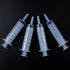 Frienda Large Plastic Syringe, 4 Pack Measuring Syringe Tools for Dispensing Multiple Uses (60 ml)