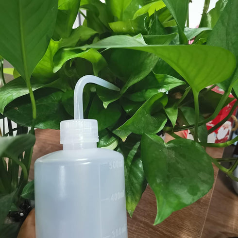 Valchoose 250ml 500ml Plastic Wash Bottle - Medical Squeeze LDPE Succulent Watering Bottle, 2PACK