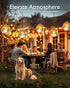 12Pcs Homemory Solar Tea Lights Outdoor Waterproof, Rechargeable Dusk to Dawn Lighting, Flameless Flickering LED Votive